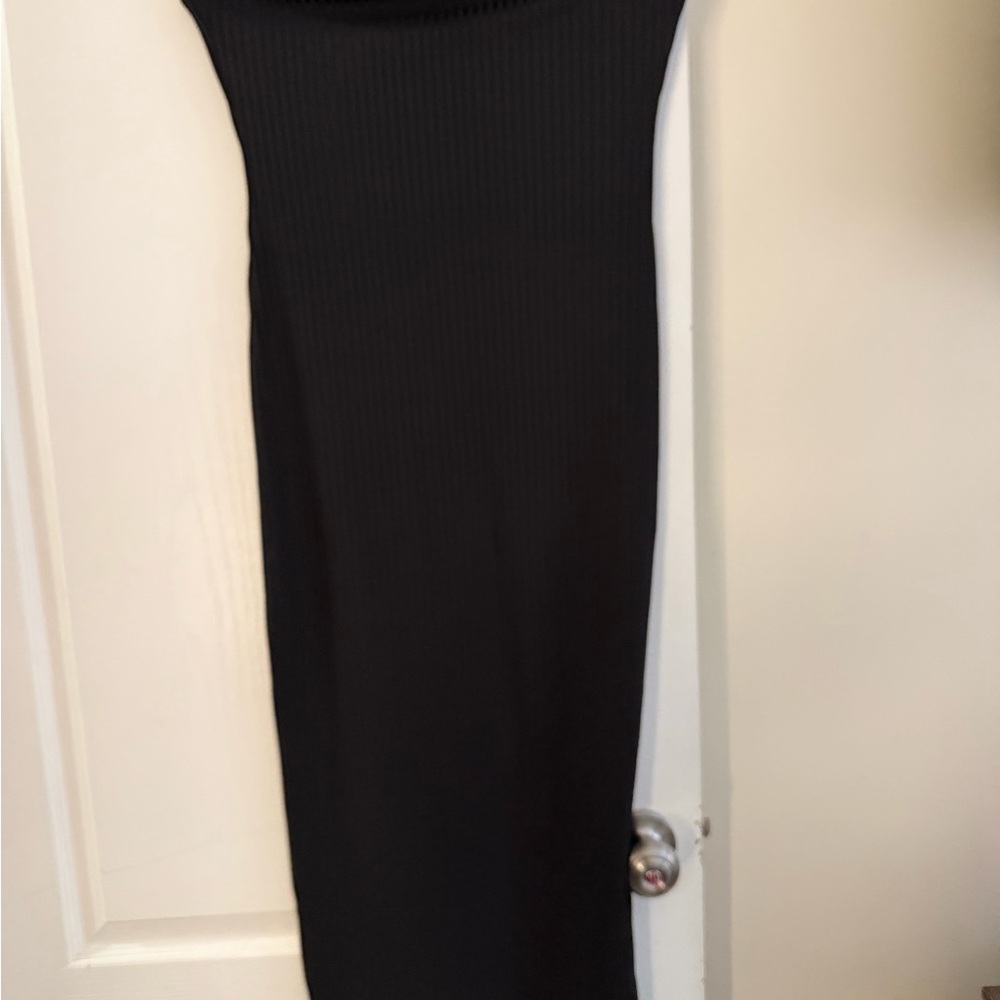Pinkblush Black Strapless Dress